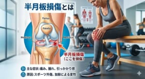 半月板損傷とは？原因・症状・治療法・回復期間まで専門医がわかりやすく解説
