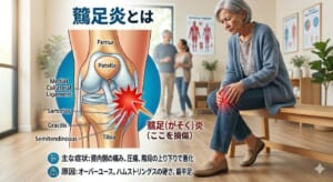 鵞足炎とは？症状・原因・治し方・回復期間まで専門医がわかりやすく解説