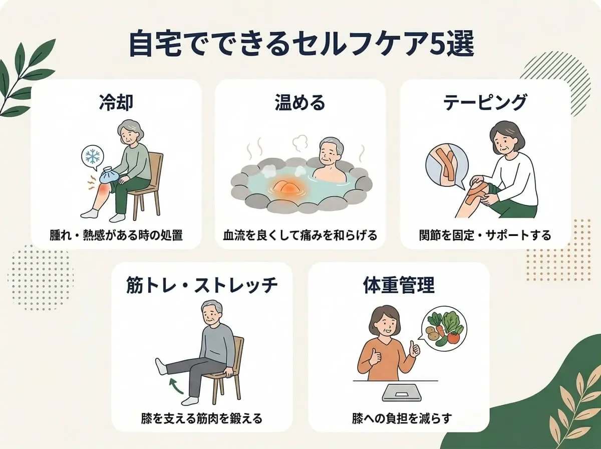 自宅でできるセルフケア5選