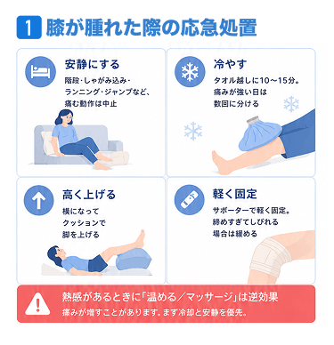 変形性膝関節症の病態と症状